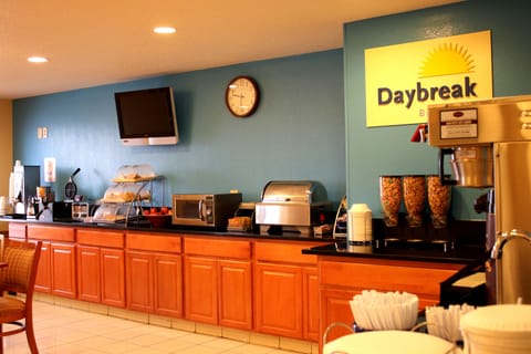 Free daily on-the-go breakfast