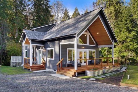 Exterior of the home