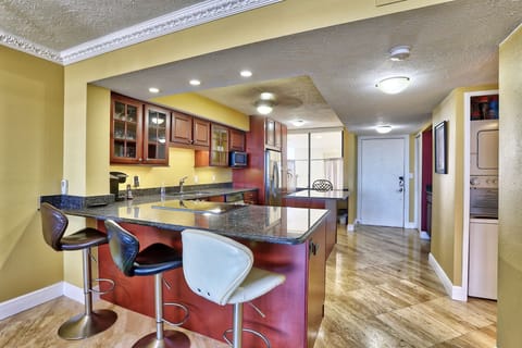 Kitchen with Additional Bar Seating