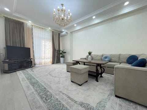 Family Condo, City View | Living area | 43-inch LCD TV with digital channels