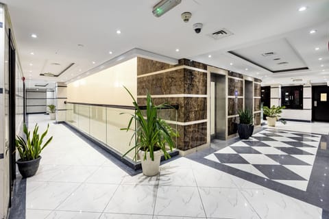 Interior entrance