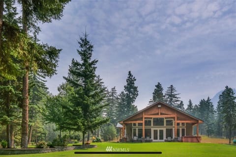 4 Acre property with large grassy area and woods for exploring