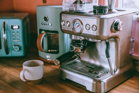 Enjoy espresso, drip coffee or pour-over