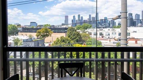 Enjoy the tranquil street view from the comfort of your apartment.