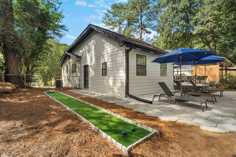 Outdoor Duckpin mini bowling