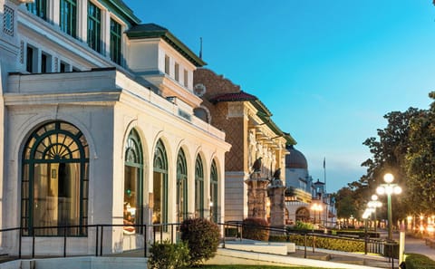 Bathouse Row - a place to stroll and enjoy the beautiful architecture of the bathhouse buildings that were constructed between the years of 1892 and 1923.
