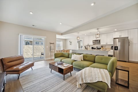 Open floorplans let the conversation flow.