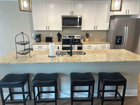 Plenty of counter space for a pot luck!