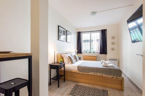 Apartment | 1 bedroom, laptop workspace, iron/ironing board, bed sheets