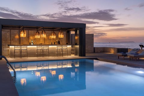 Poolside bar