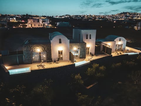 Front of property - evening/night