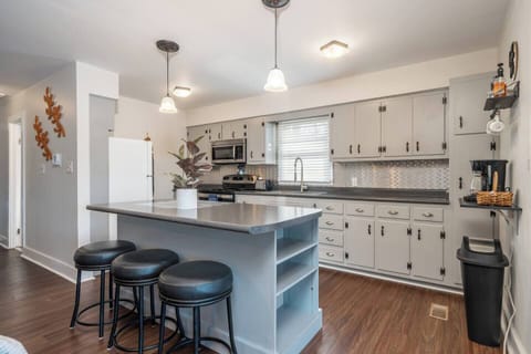 Extra seating at the bar