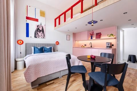 Photo of the whole two levels apartment