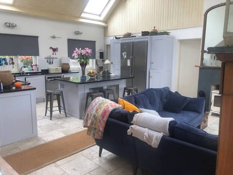 Living area with Aga