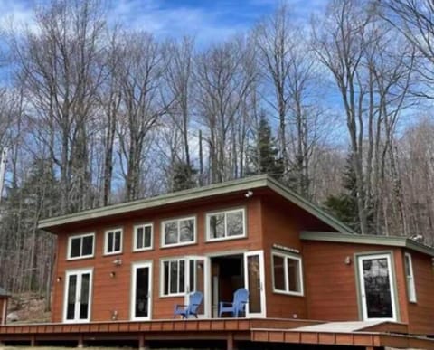 Front of house, early spring