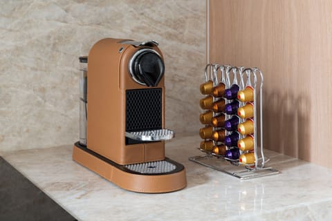 Luxury Villa, Garden View | Coffee and/or coffee maker