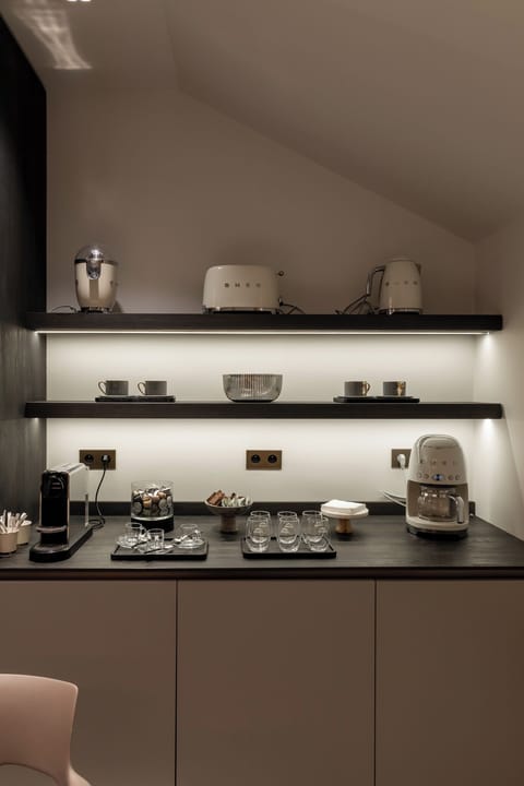 Luxury Villa, Garden View | Private kitchen | Full-size fridge, microwave, oven, stovetop