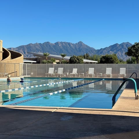 The pool at The Springs.  Our GVR center has a full gym and many craft studios. 