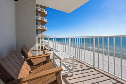 Westwind 701 Balcony with gulf views