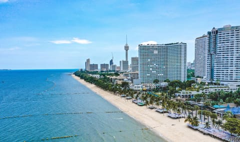On the beach, beach shuttle, beach massages