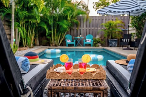Private & gated Heated Saltwater pool for sun soaked days