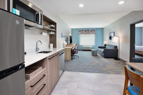 55-inch Smart TV with cable channels, Netflix, Hulu