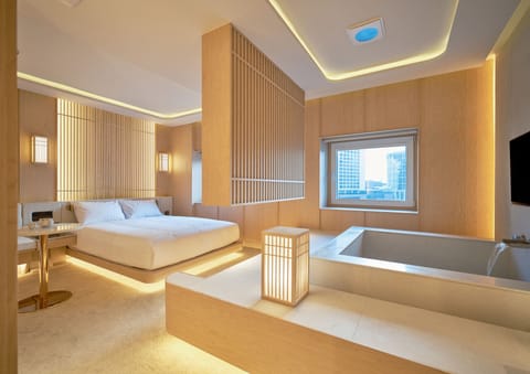 Deluxe Double Spa Room (Randomly Selected) | Indoor spa tub