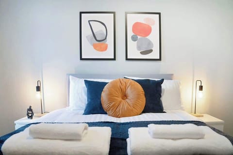 Bedroom 3 offers flexibility and comfort with a cozy double bed, ensuring a restful retreat for a peaceful night's sleep.