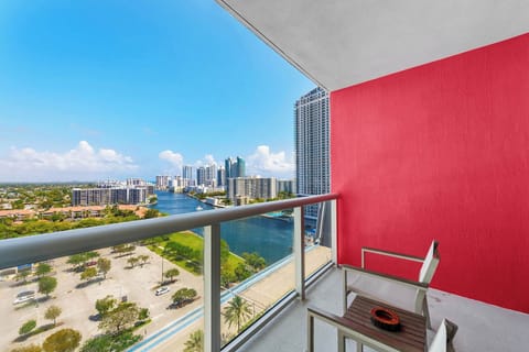 Private Balcony with water views