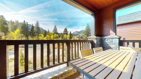 Dine al fresco with outdoor seating