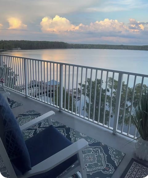 Private Patio with Lakeview