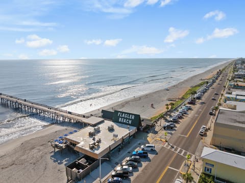 The famous Flagler Beach Pier is a favorite spot for fishing, sightseeing, and enjoying ocean views.