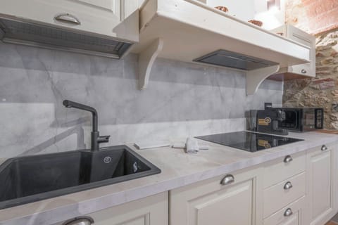 Apartment, Hill View | Private kitchen | Fridge, microwave, stovetop, dishwasher