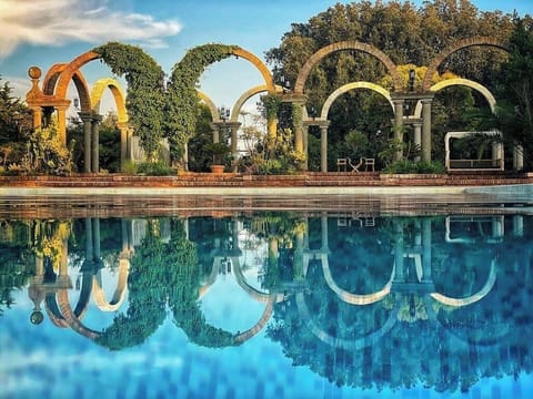 Seasonal outdoor pool