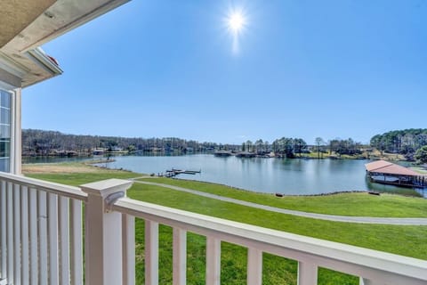 Enjoy the breathtaking view from the upper balcony.