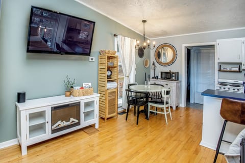 Your dining and bedroom space with 65" Fire TV! 