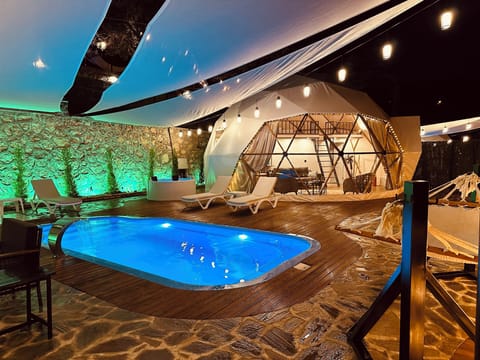 Family Villa, Private Pool, Mountain View | 1 bedroom, premium bedding, soundproofing, free cribs/infant beds