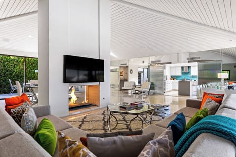 Open space living room