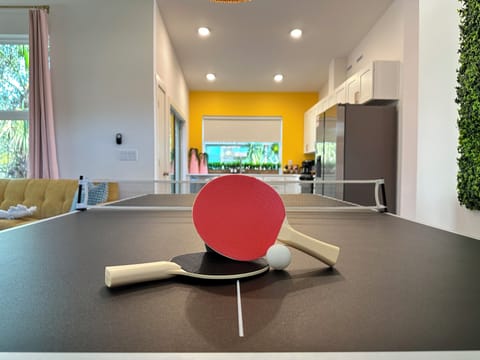 Enjoy a Fun-Filled Game of Ping Pong.