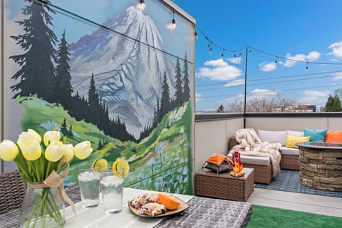 City meets nature—dine by Rainier, unwind by the firepit. Pure PNW vibes!