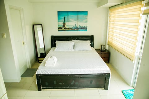 The master bedroom with king bed!