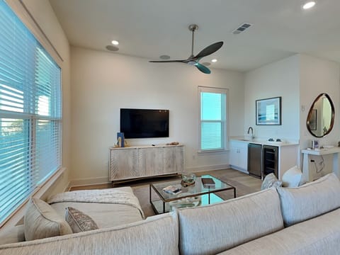 Living Area - Direct Balcony Access + Water Views