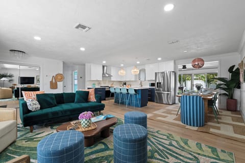 Enjoy open concept living for connection and social interaction