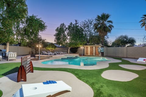 Cornhole, life-size games, pool, and so much more!