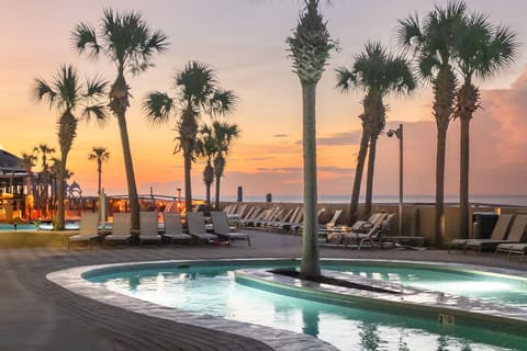 Oasis Resort at Sunset