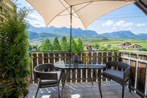 Panoramic balcony above the vineyards