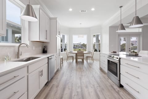 Spacious open concept