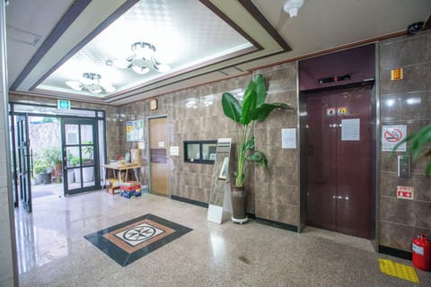 Interior entrance