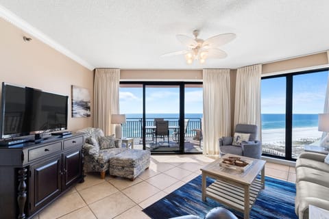 Condo, Multiple Beds (Seachase 704W) | Living area | TV