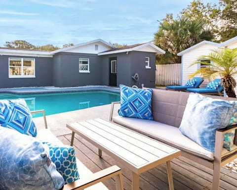 Guest Favorite Airbnb with Private Saltwater Pool in Tampa, Florida